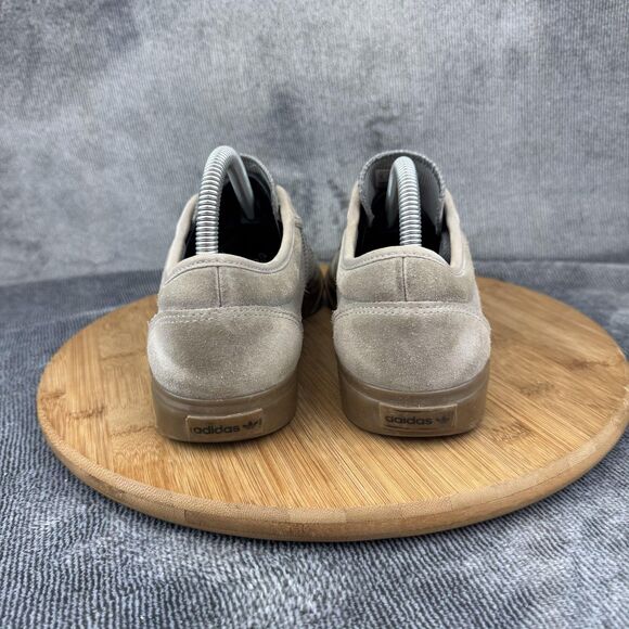 Adidas 3MC Vulc Shoes Mens Size 8 Gray Suede Skateboard Classic Casual B27796 - Picture 4 of 9